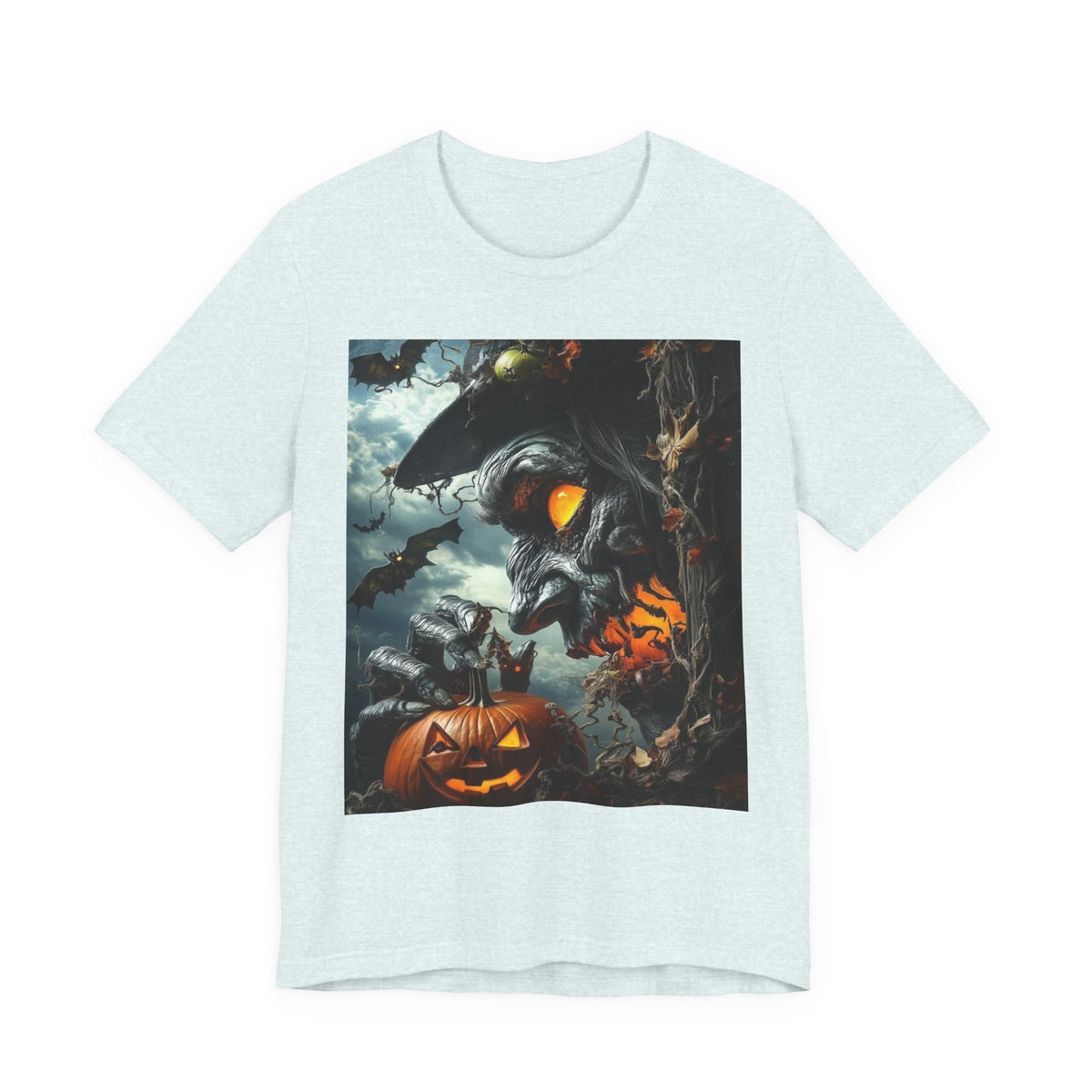Halloween Jack-O'-Lantern Pumpkin Patch T-Shirt (MAN)