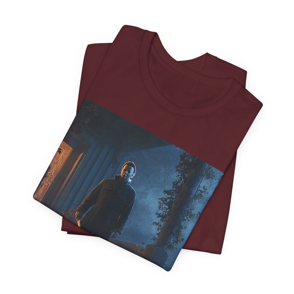 Halloween Jack-O'-Lantern Pumpkin Patch T-Shirt (Man)