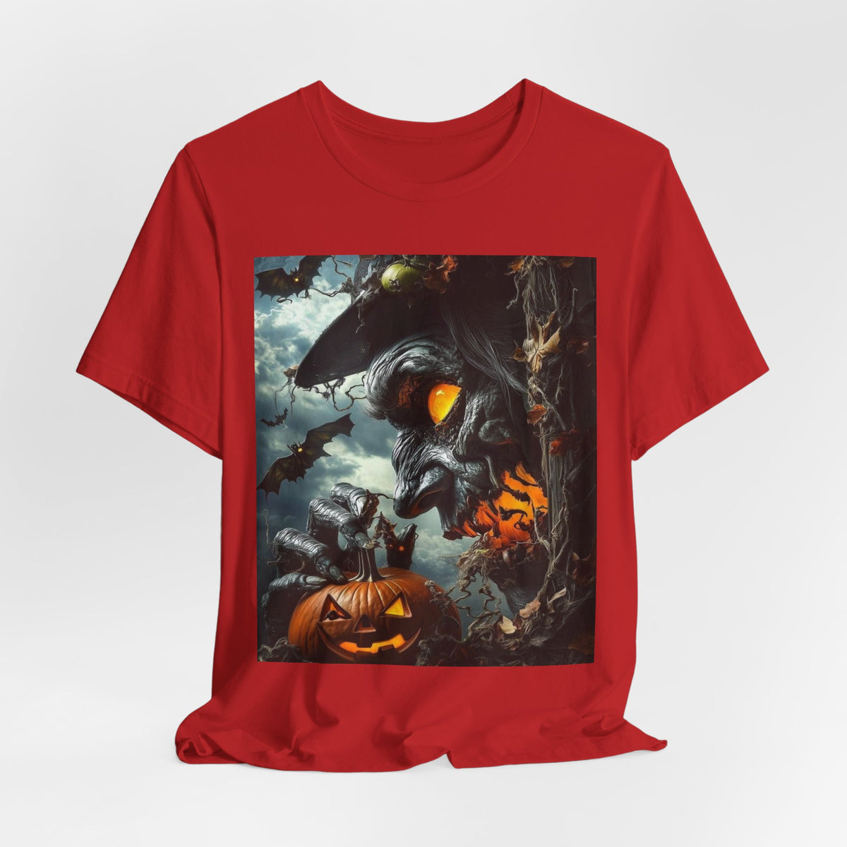 Halloween Jack-O'-Lantern Pumpkin Patch T-Shirt (MAN)