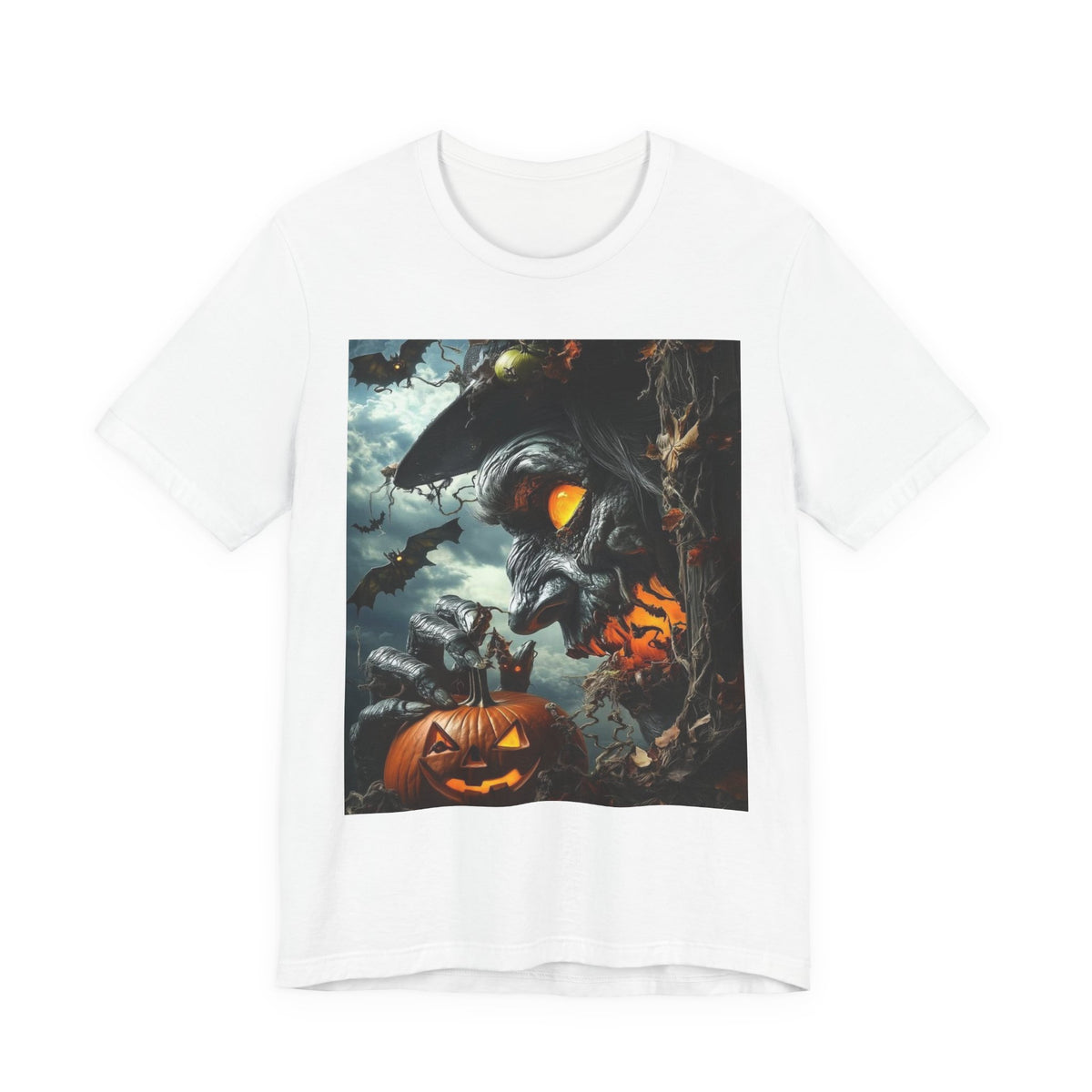 Halloween Jack-O'-Lantern Pumpkin Patch T-Shirt (MAN)