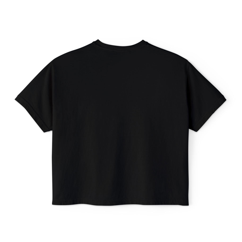 Women's Boxy Tee – Mystical Green Siren Portrait