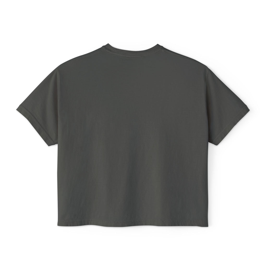 Women's Boxy Tee – Mystical Green Siren Portrait