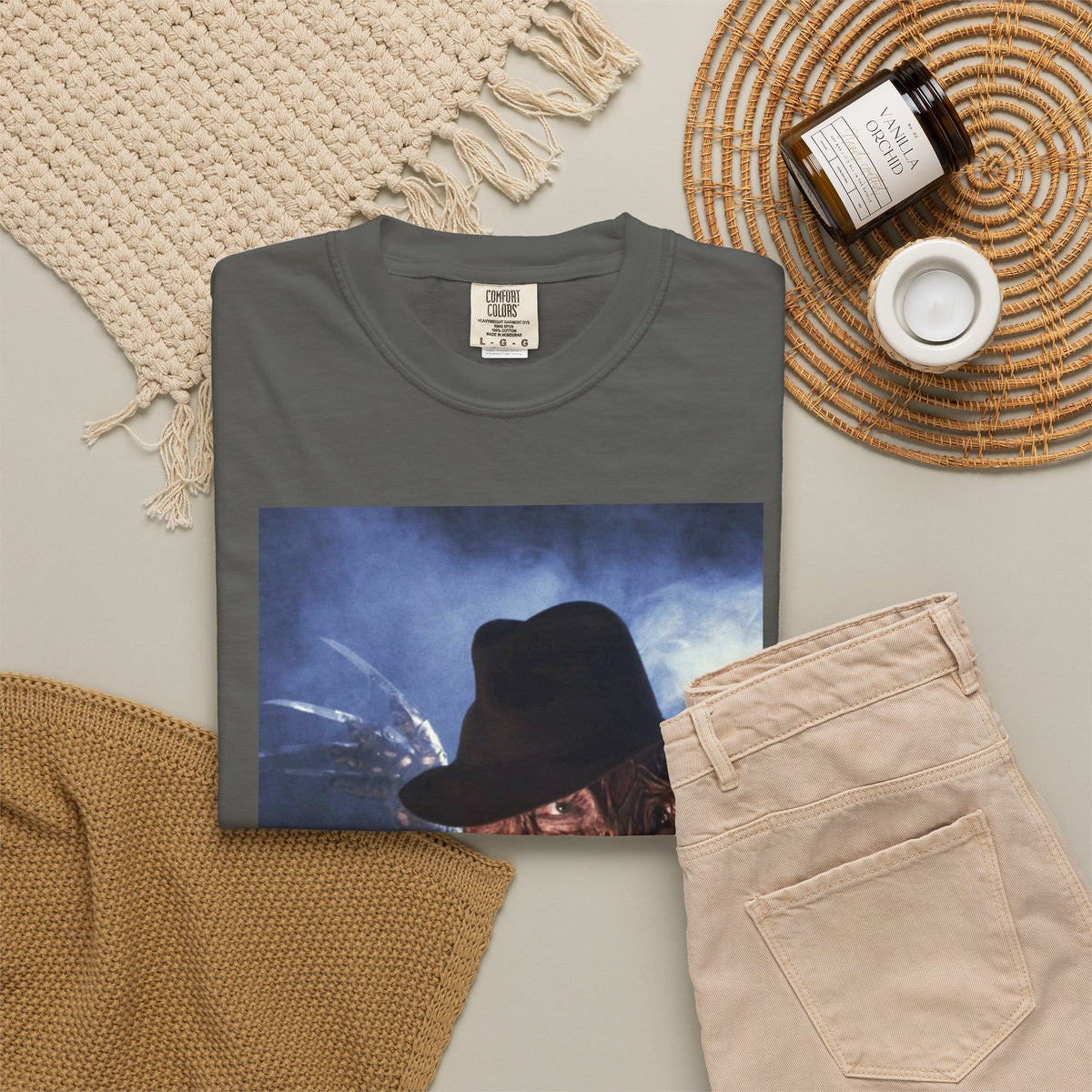 Freddy Krueger Nightmare Horror Graphic T-Shirt