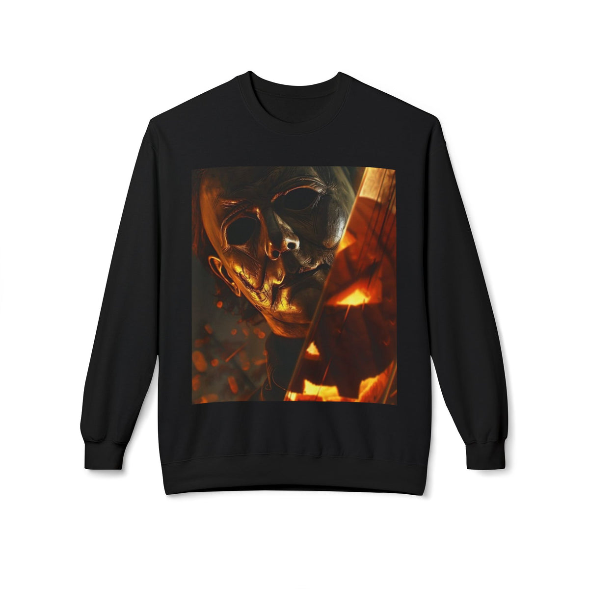 Creepy Halloween Pumpkin Skull Sweatshirt (MAN)