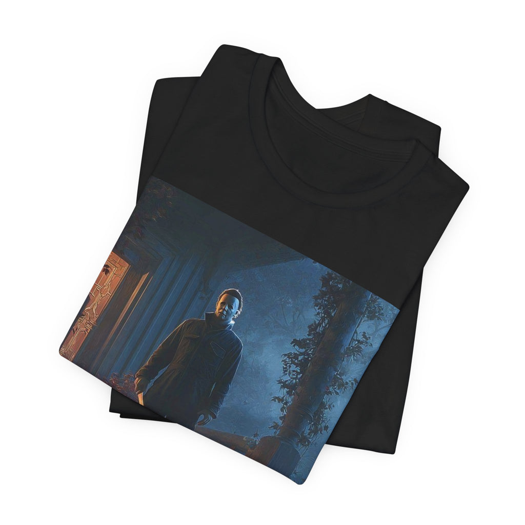 Halloween Jack-O'-Lantern Pumpkin Patch T-Shirt (Man)