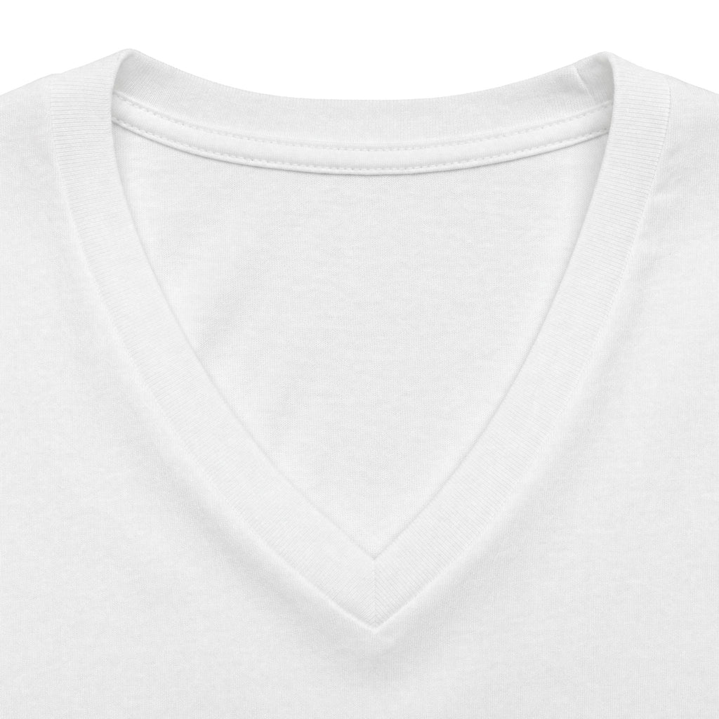 Women's V-Neck Tee – Mystical Halloween Witch Portrait