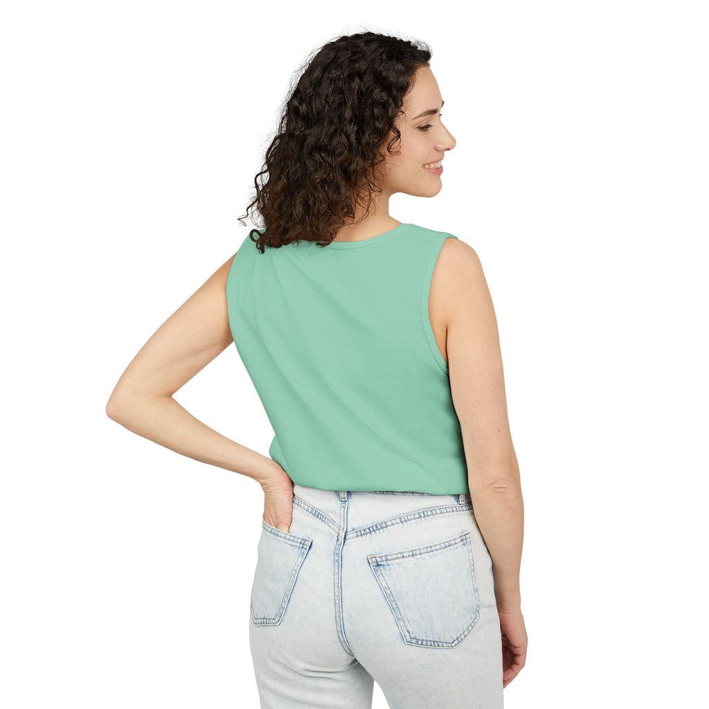 Halloween Pumpkin-Lit Street Tank Top (Woman)