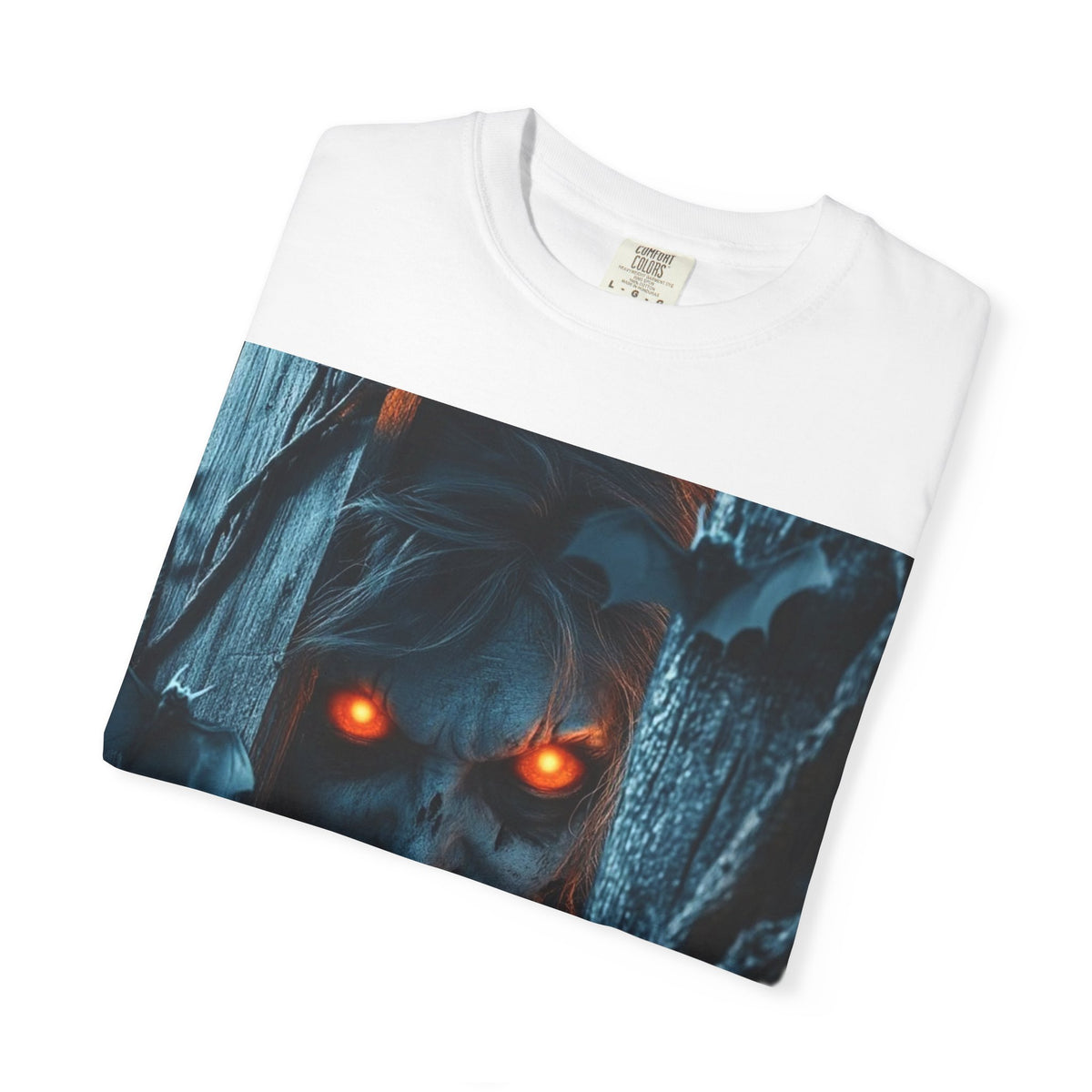 Halloween Werewolf Pumpkin Graphic T-Shirt (Man)