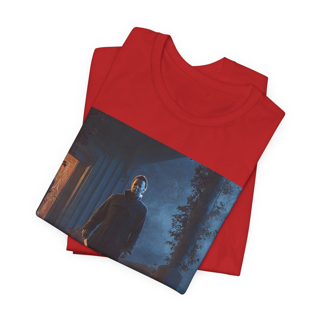 Halloween Jack-O'-Lantern Pumpkin Patch T-Shirt (Man)