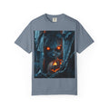 Halloween Werewolf Pumpkin Graphic T-Shirt (Man)