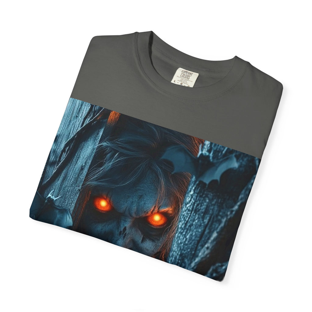 Halloween Werewolf Pumpkin Graphic T-Shirt (Man)
