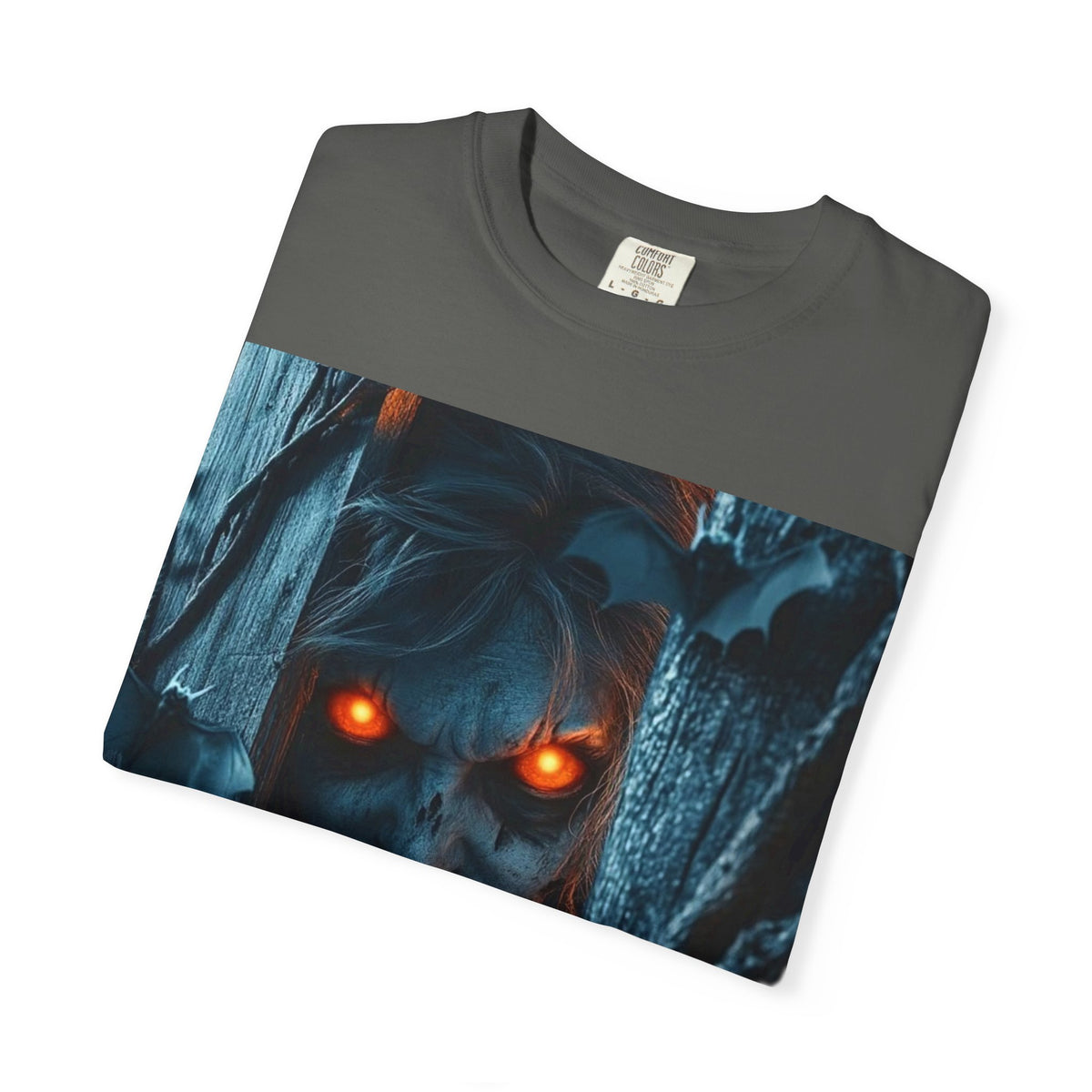 Halloween Werewolf Pumpkin Graphic T-Shirt (Man)