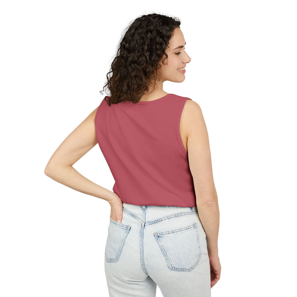 Halloween Pumpkin-Lit Street Tank Top (Woman)