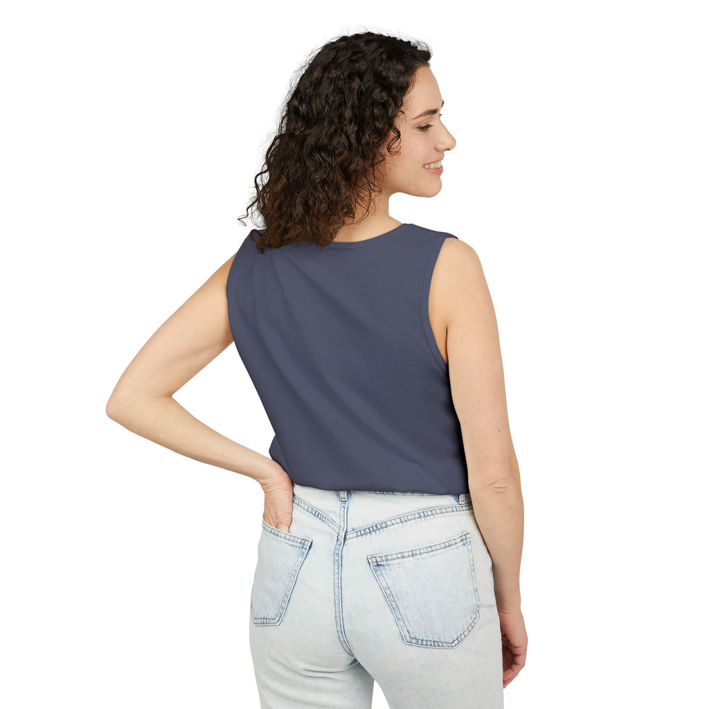 Halloween Pumpkin-Lit Street Tank Top (Woman)