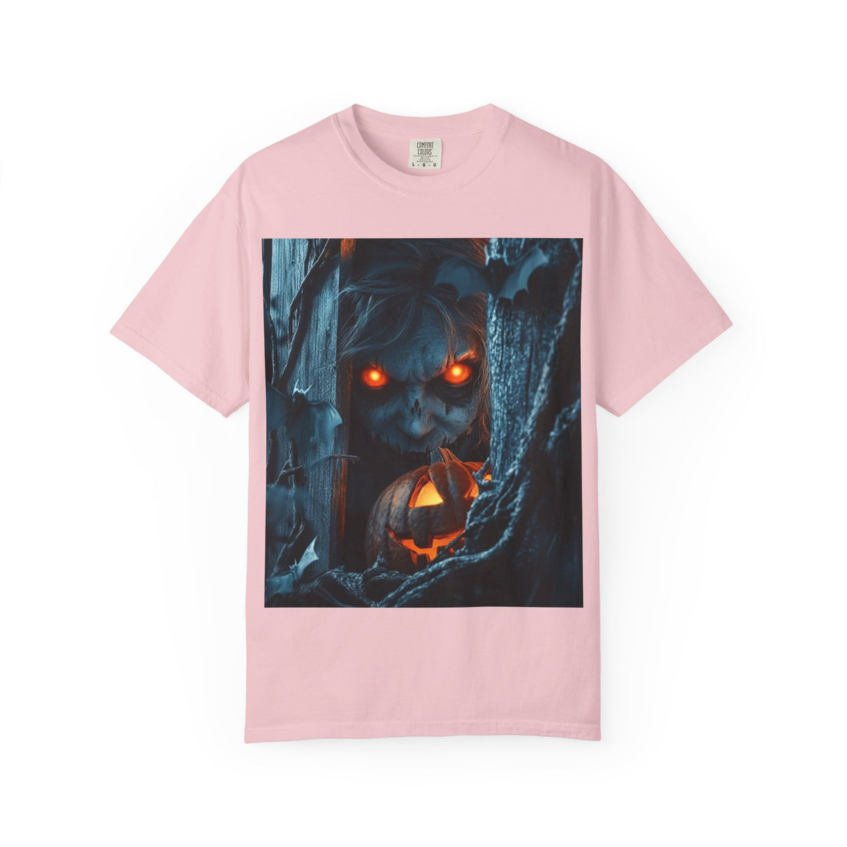 Halloween Werewolf Pumpkin Graphic T-Shirt (Man)