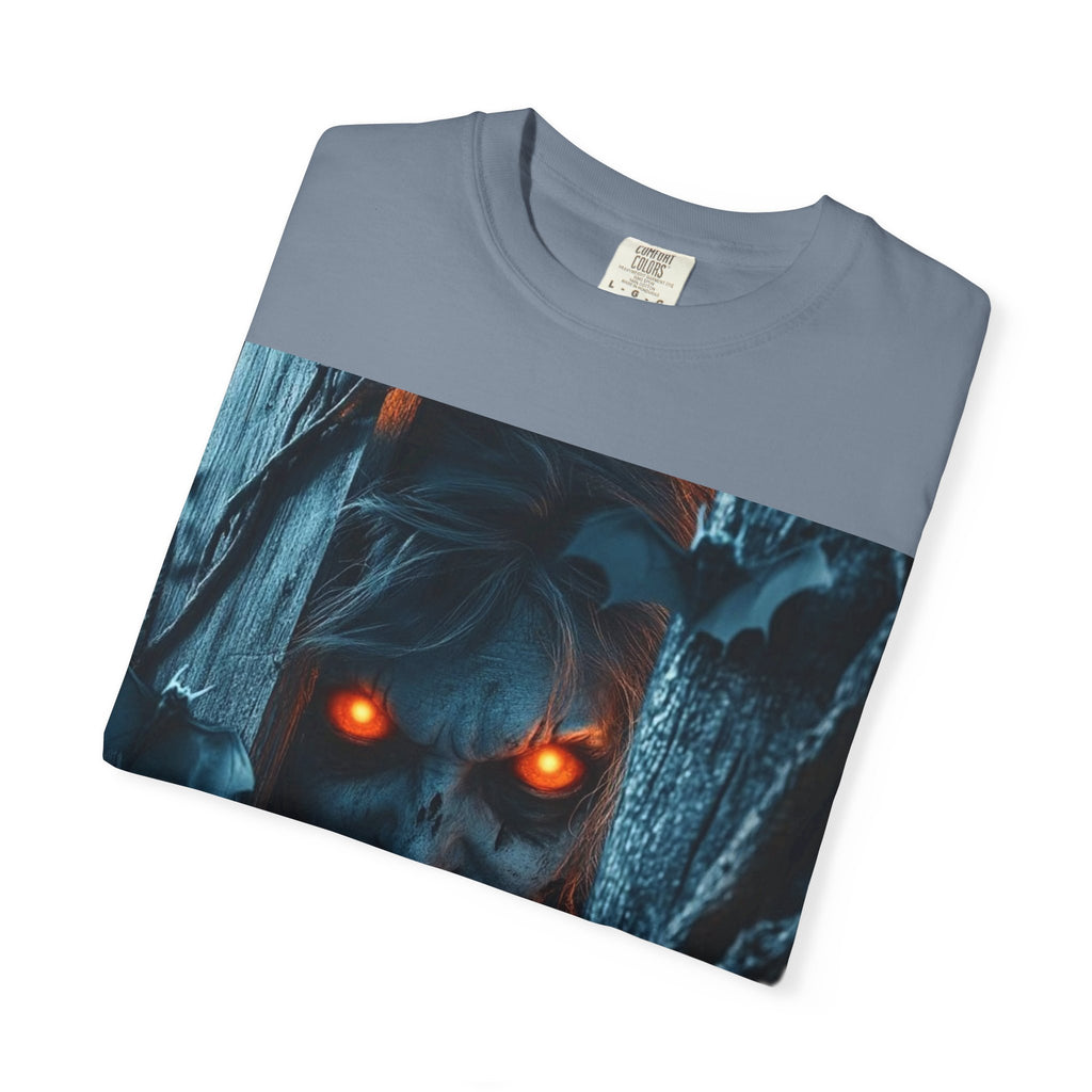 Halloween Werewolf Pumpkin Graphic T-Shirt (Man)