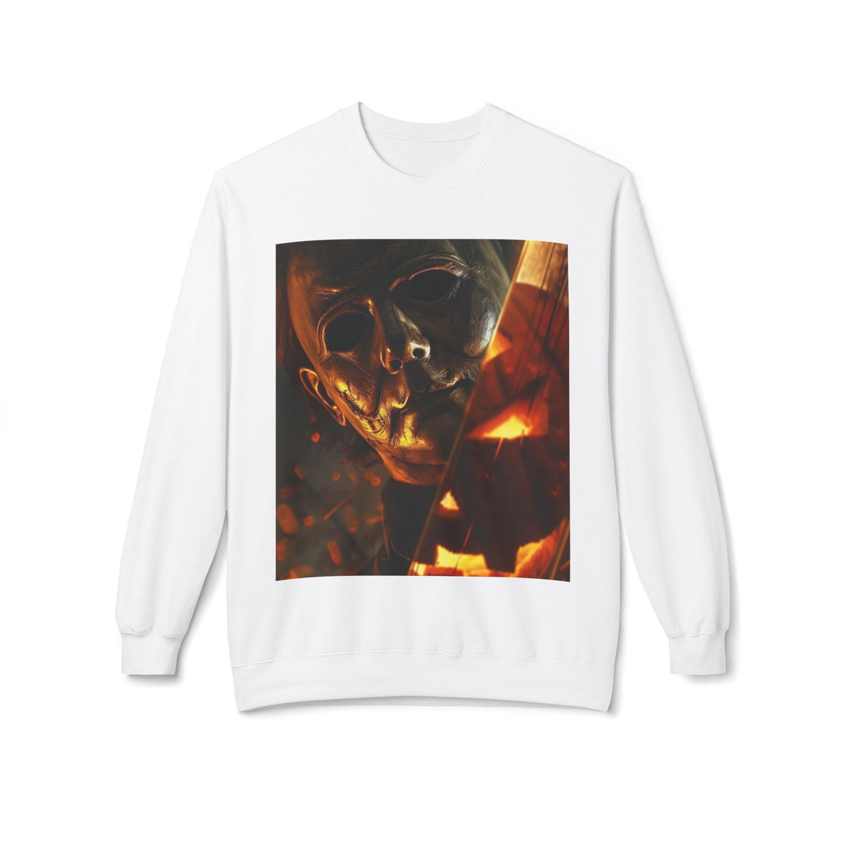 Creepy Halloween Pumpkin Skull Sweatshirt (MAN)