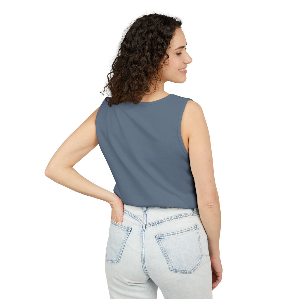 Halloween Pumpkin-Lit Street Tank Top (Woman)