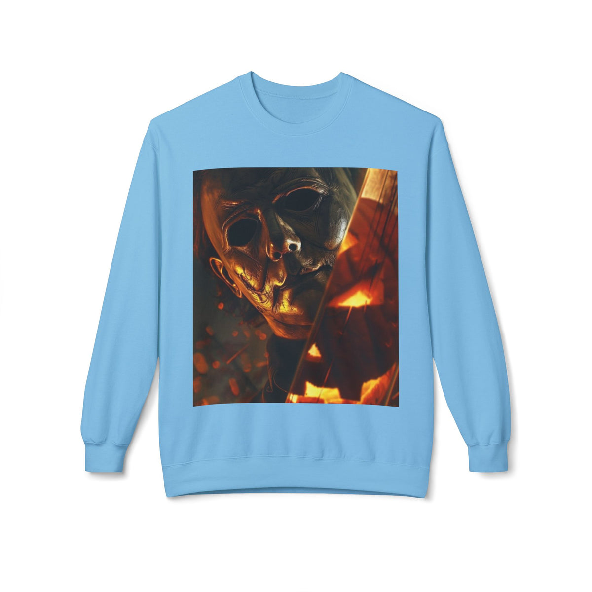 Creepy Halloween Pumpkin Skull Sweatshirt (MAN)