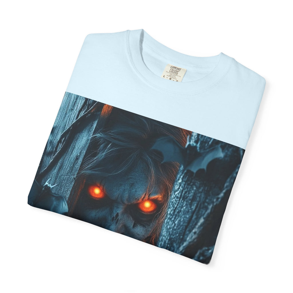 Halloween Werewolf Pumpkin Graphic T-Shirt (Man)