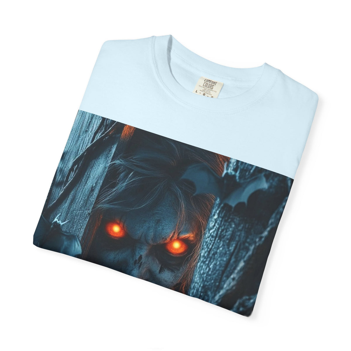 Halloween Werewolf Pumpkin Graphic T-Shirt (Man)
