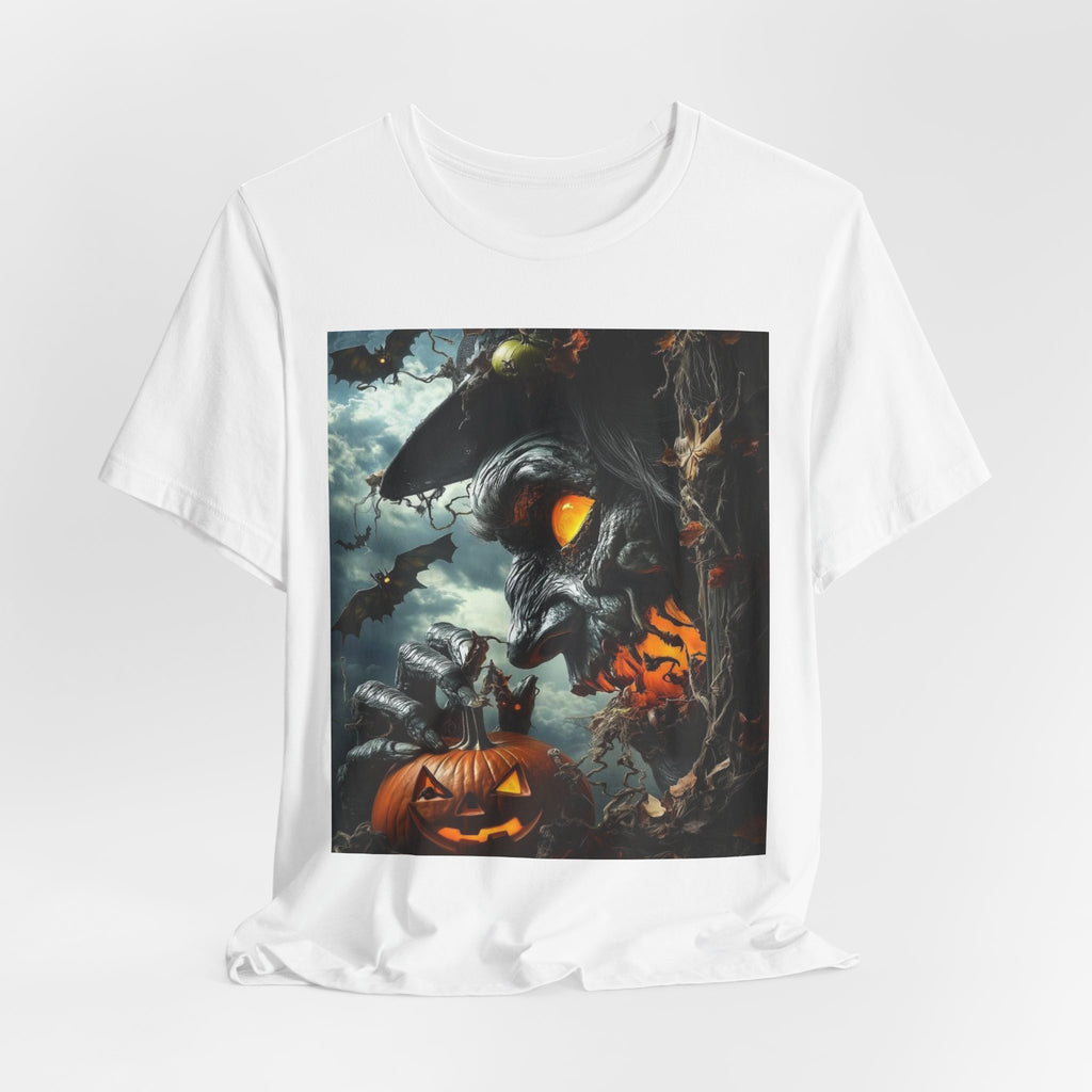Halloween Jack-O'-Lantern Pumpkin Patch T-Shirt (MAN)