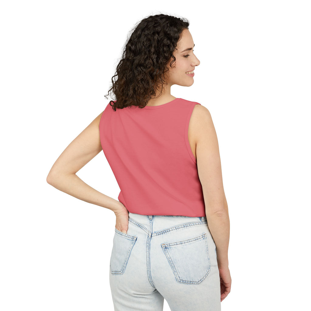 Halloween Pumpkin-Lit Street Tank Top (Woman)
