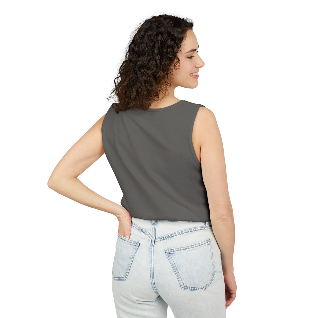 Halloween Pumpkin-Lit Street Tank Top (Woman)