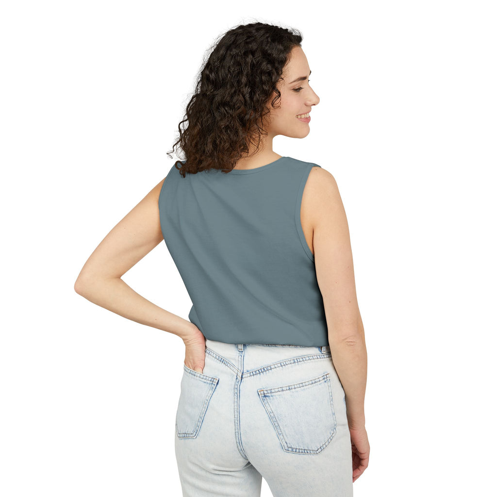 Halloween Pumpkin-Lit Street Tank Top (Woman)