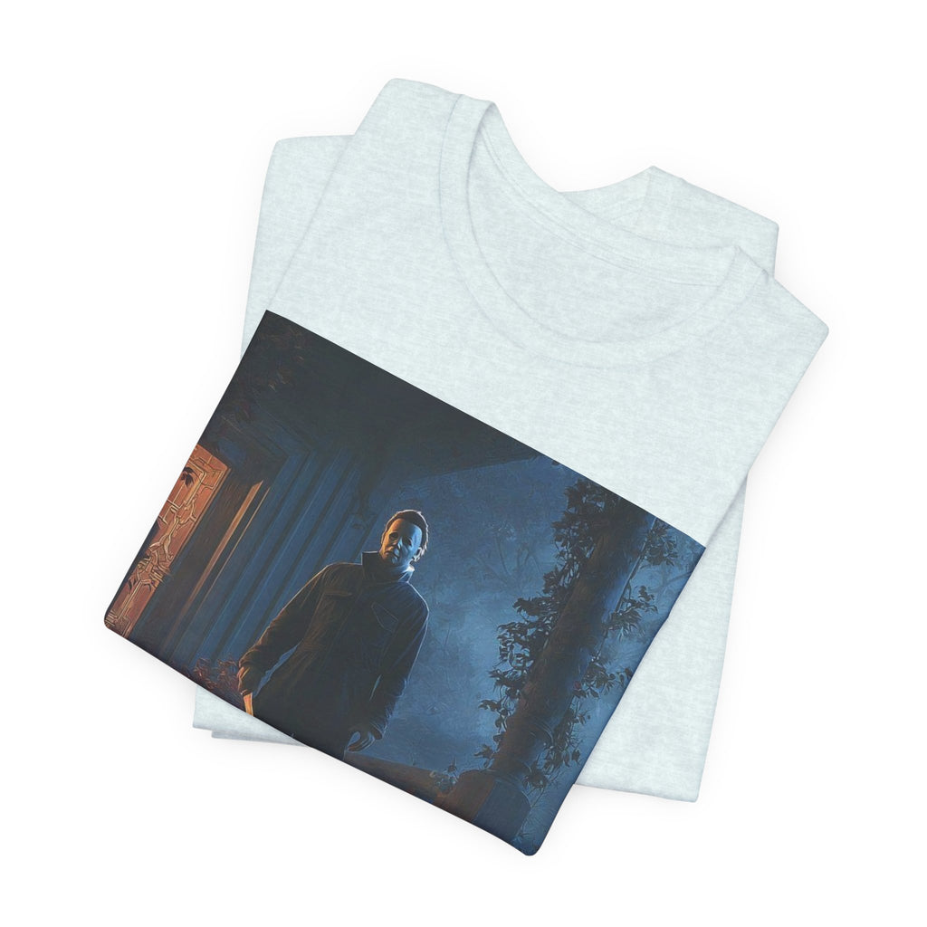 Halloween Jack-O'-Lantern Pumpkin Patch T-Shirt (Man)