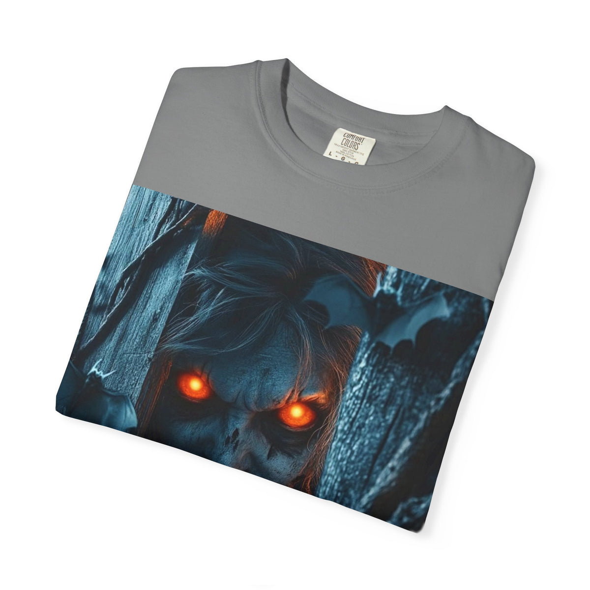 Halloween Werewolf Pumpkin Graphic T-Shirt (Man)