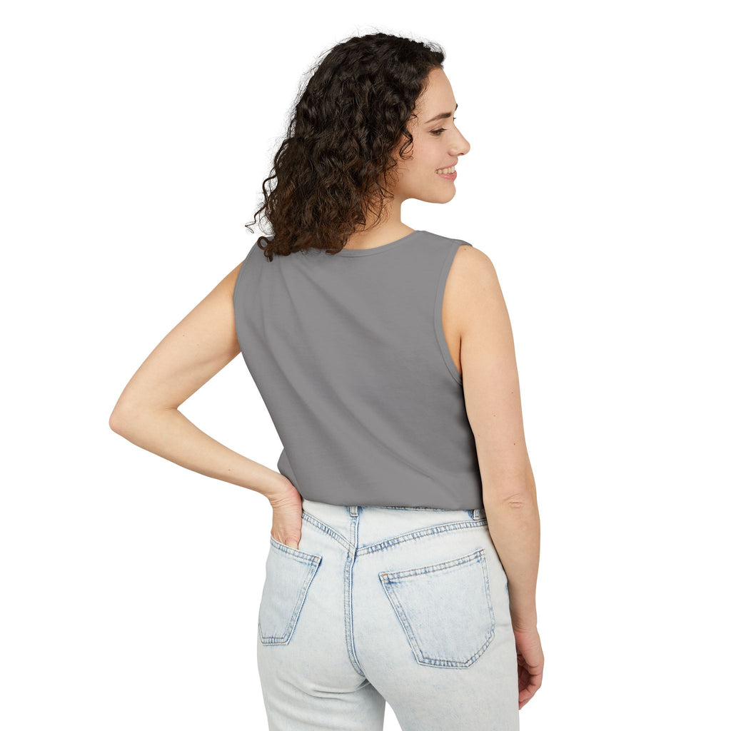 Halloween Pumpkin-Lit Street Tank Top (Woman)