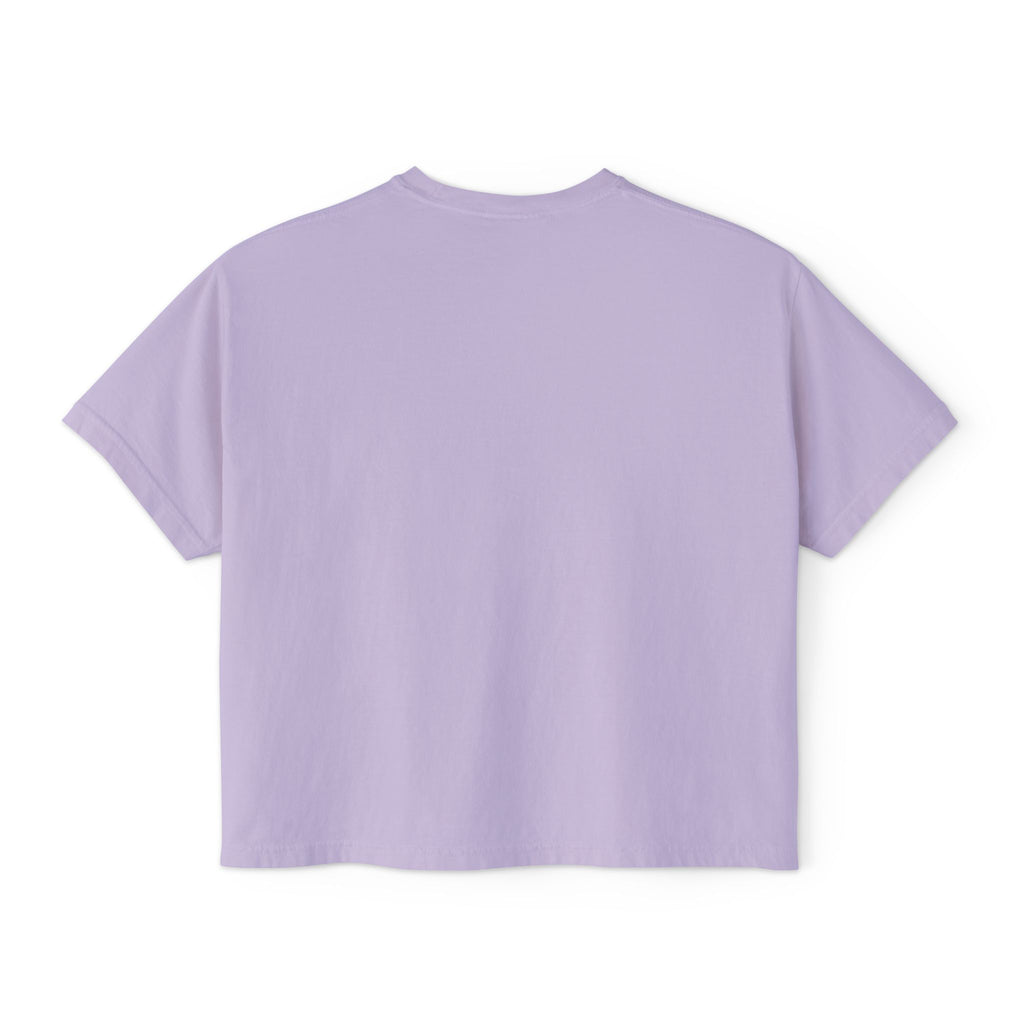 Women's Boxy Tee – Mystical Green Siren Portrait