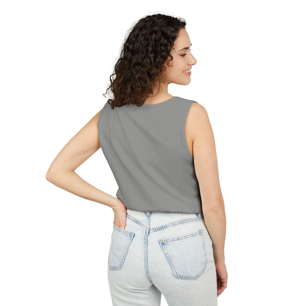 Halloween Pumpkin-Lit Street Tank Top (Woman)