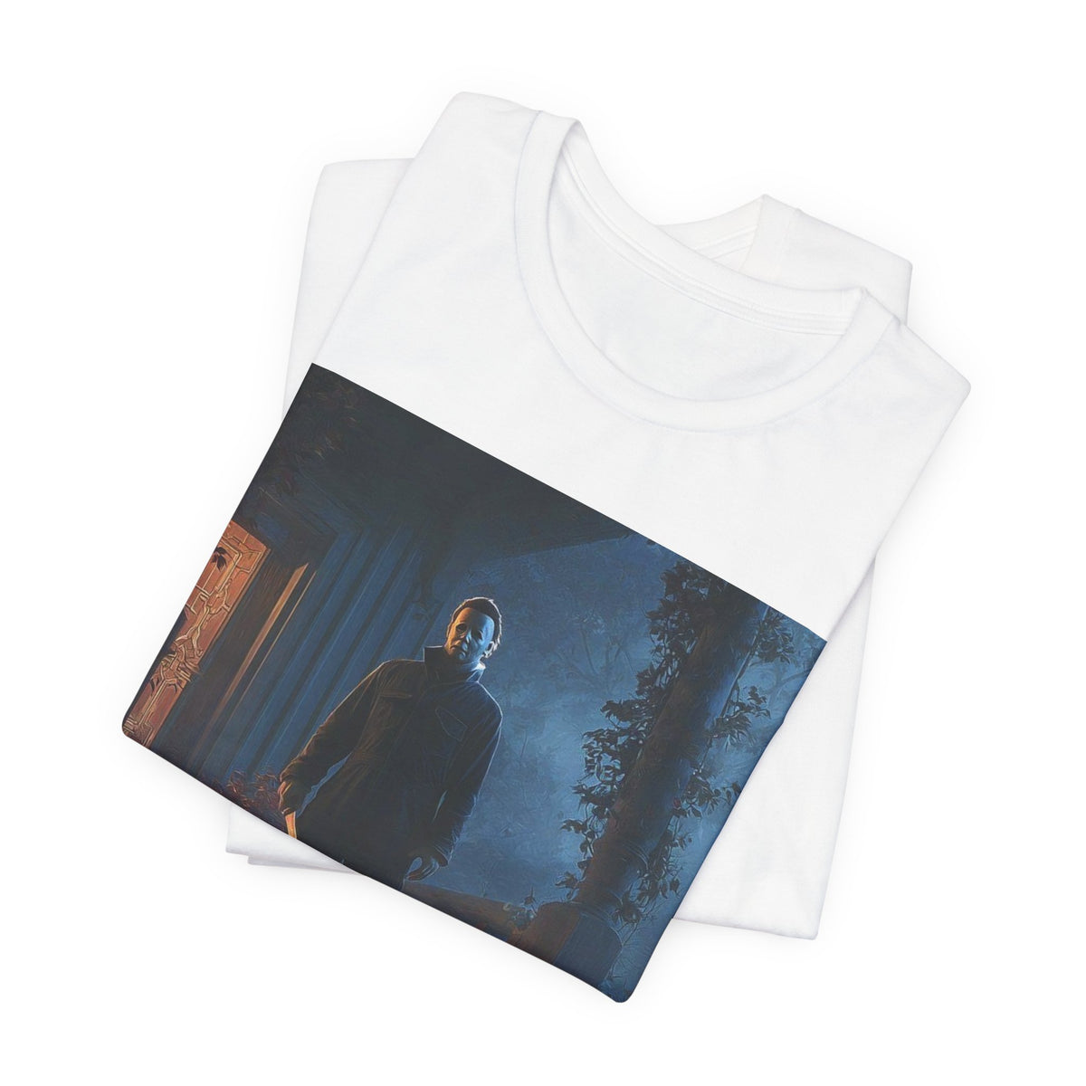 Halloween Jack-O'-Lantern Pumpkin Patch T-Shirt (Man)