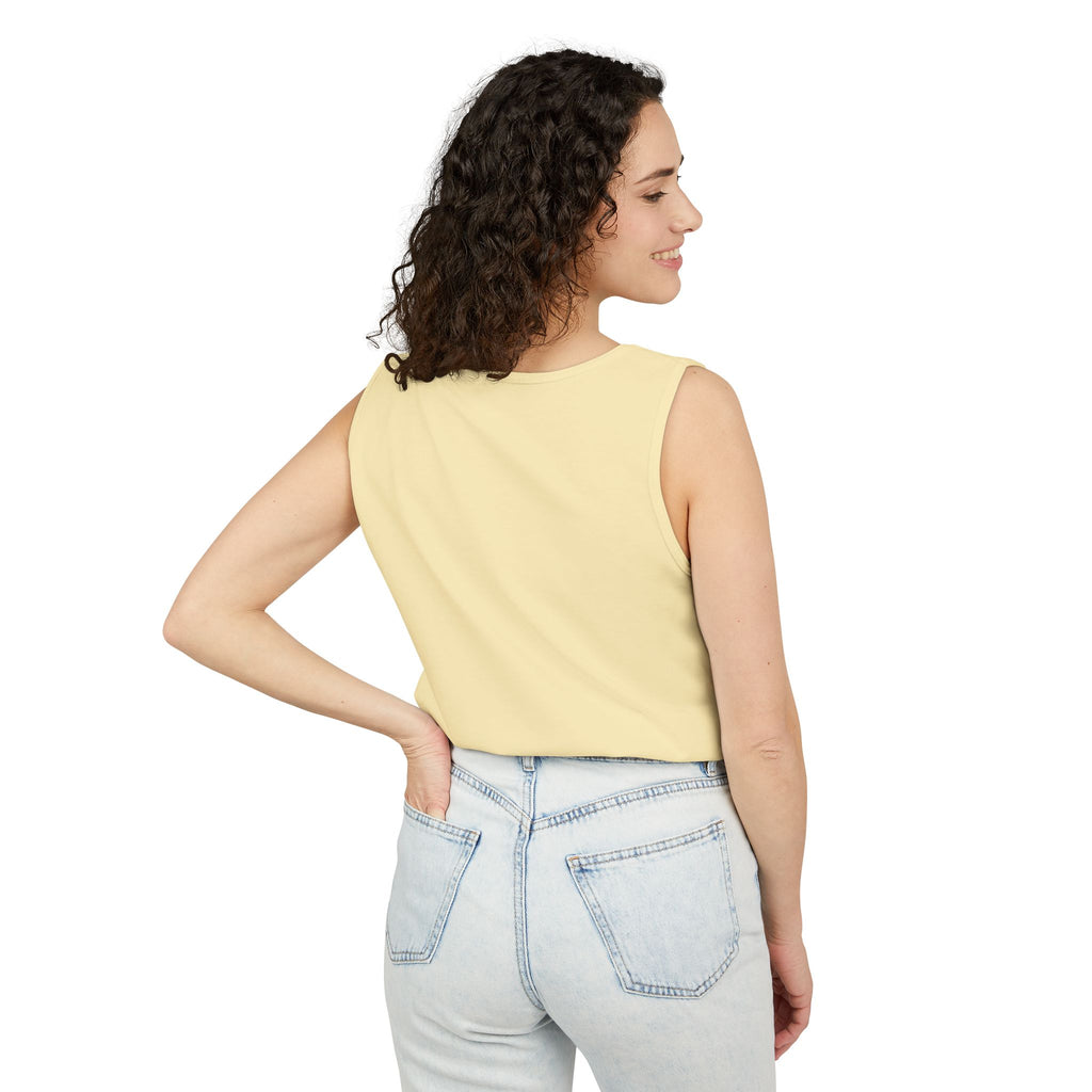 Halloween Pumpkin-Lit Street Tank Top (Woman)