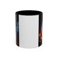 Halloween Ghost and Pumpkin Accent Coffee Mug