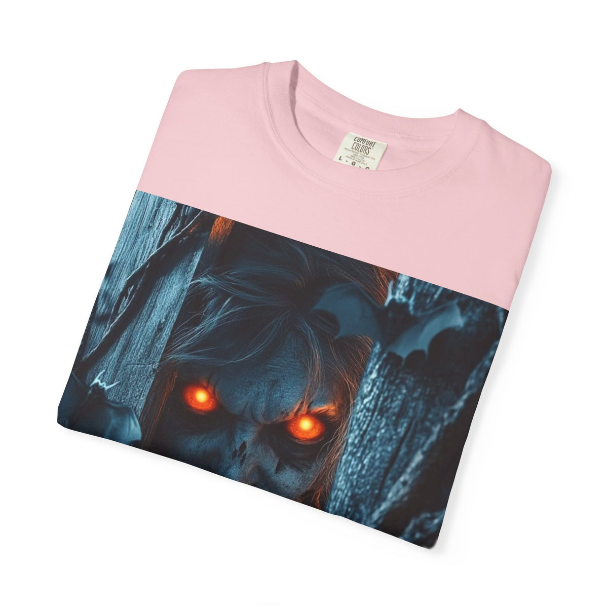Halloween Werewolf Pumpkin Graphic T-Shirt (Man)