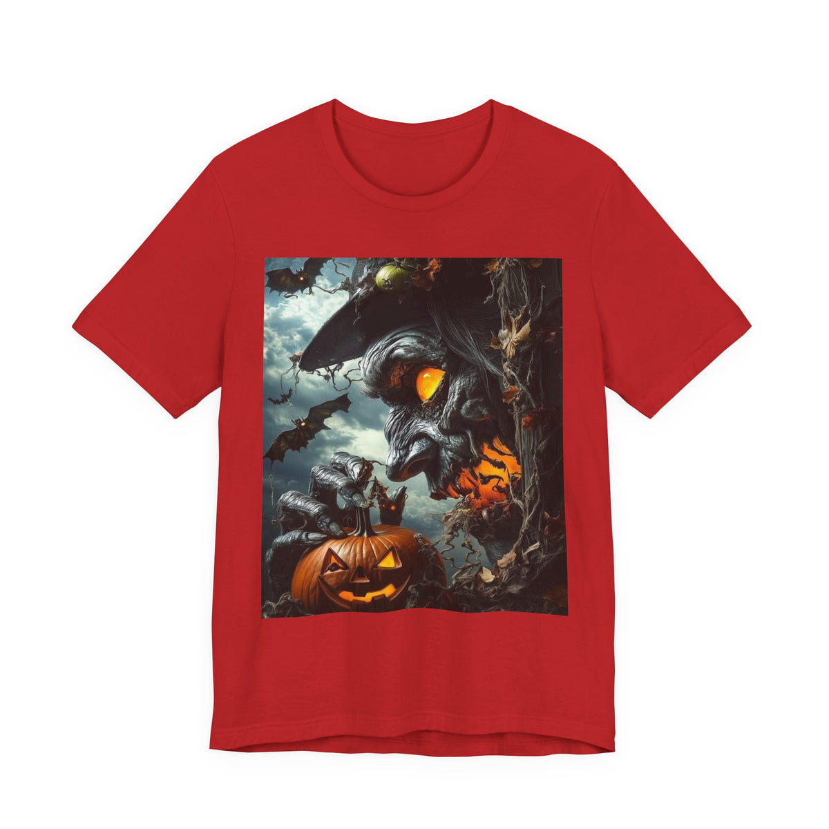 Halloween Jack-O'-Lantern Pumpkin Patch T-Shirt (MAN)