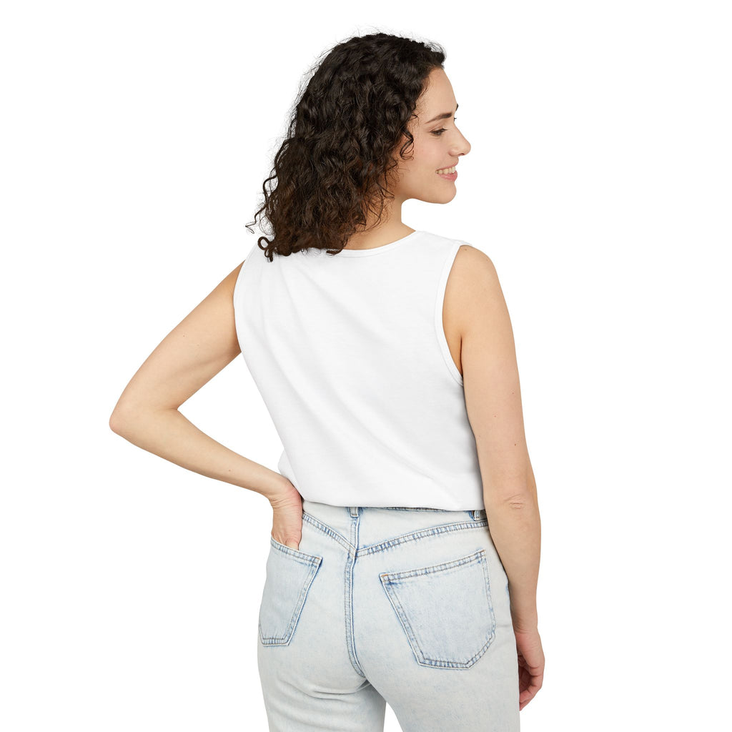 Halloween Pumpkin-Lit Street Tank Top (Woman)