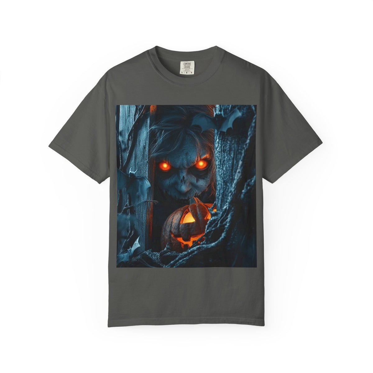 Halloween Werewolf Pumpkin Graphic T-Shirt (Man)