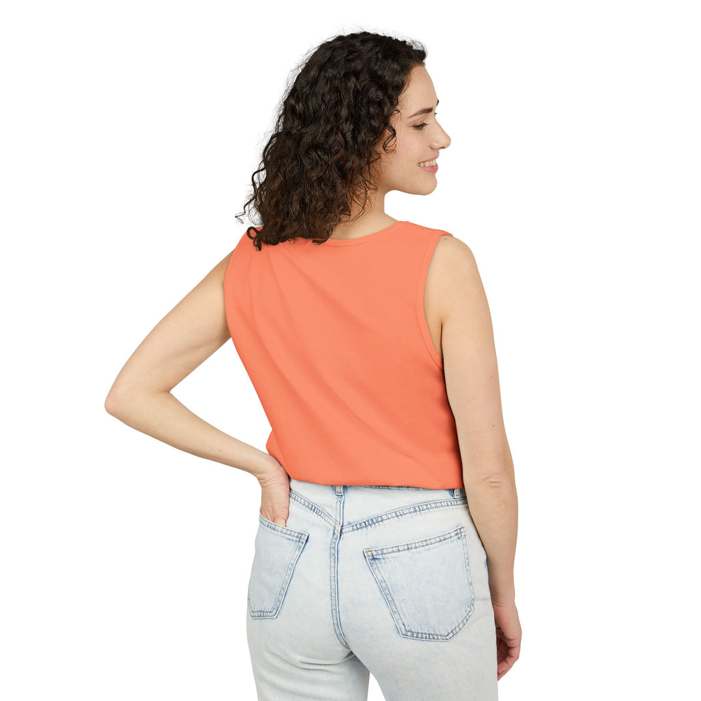 Halloween Pumpkin-Lit Street Tank Top (Woman)