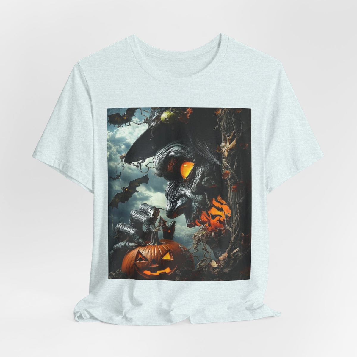 Halloween Jack-O'-Lantern Pumpkin Patch T-Shirt (MAN)