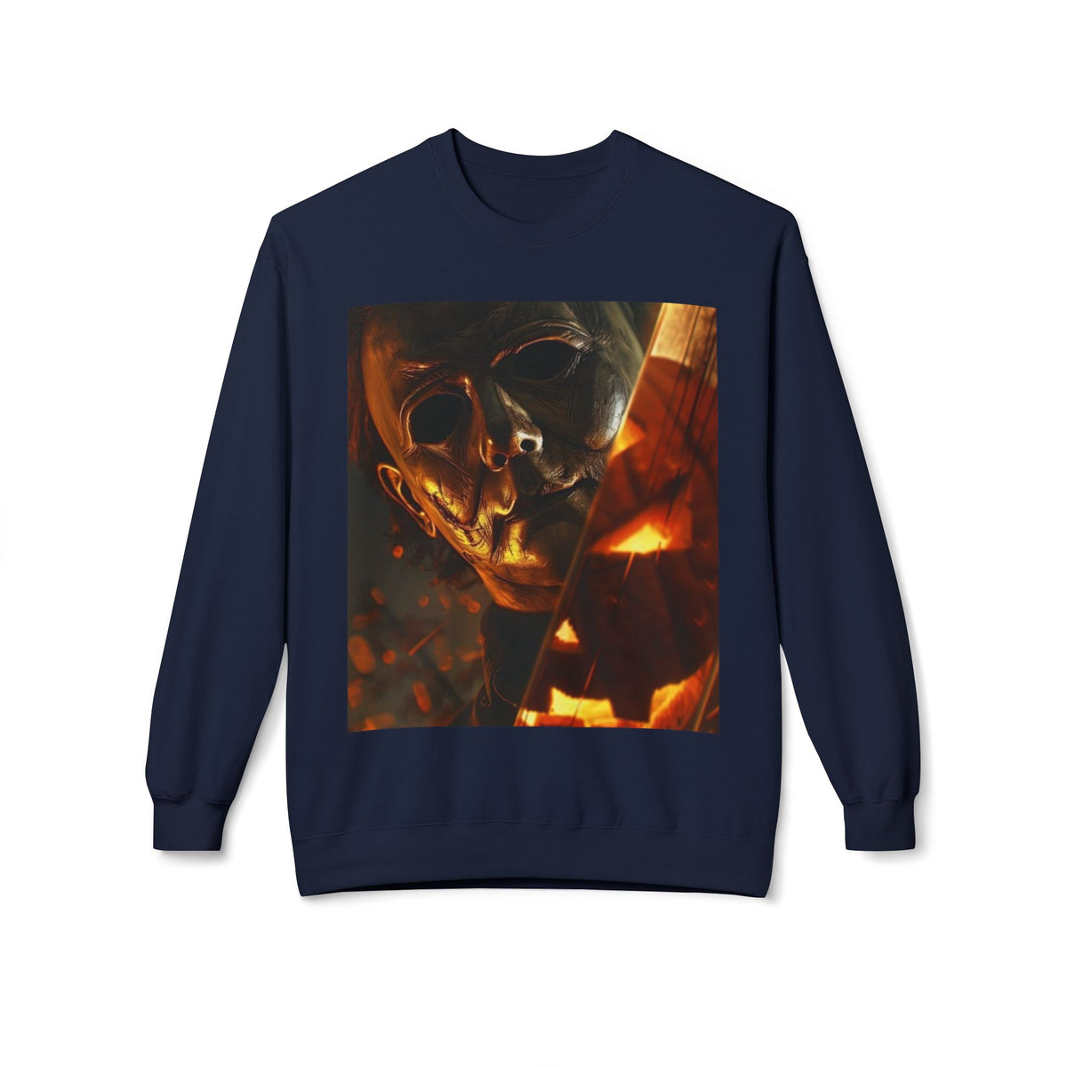 Creepy Halloween Pumpkin Skull Sweatshirt (MAN)