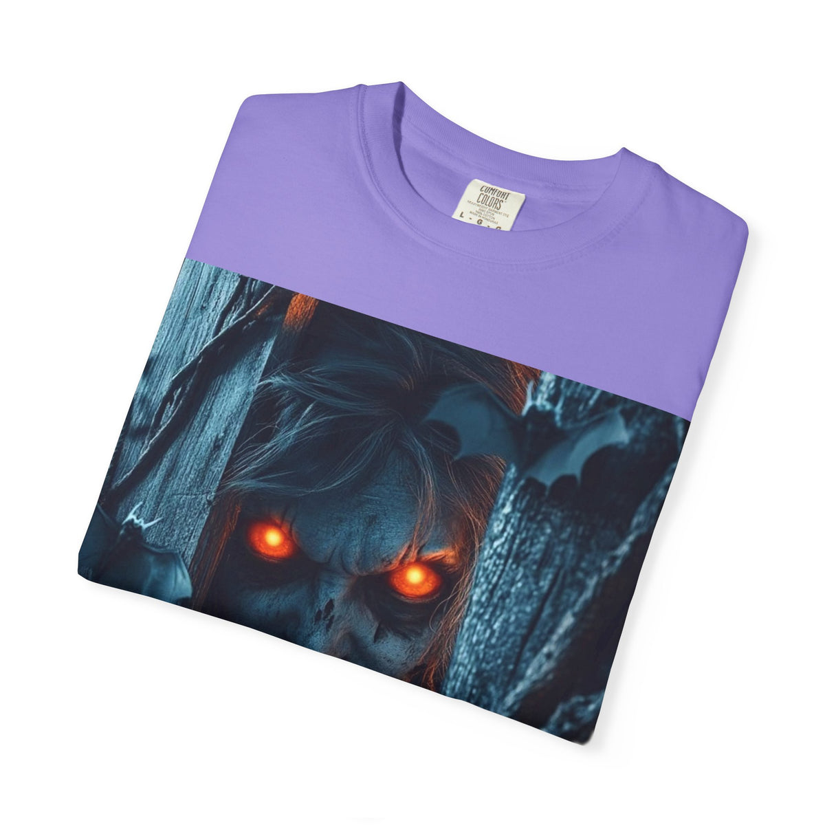 Halloween Werewolf Pumpkin Graphic T-Shirt (Man)