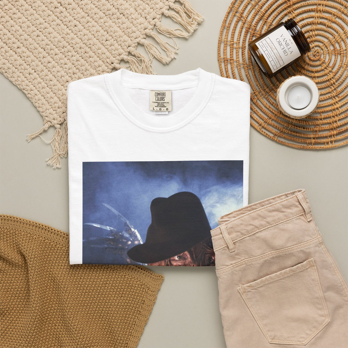 Freddy Krueger Nightmare Horror Graphic T-Shirt